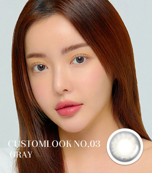 Customlook NO.03  Gray - TORICA by Lensme