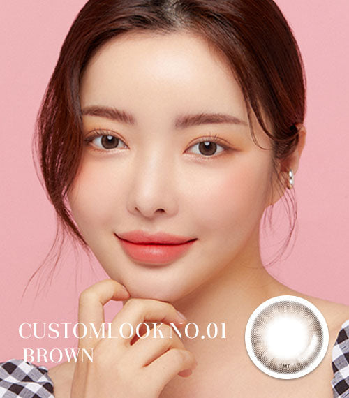 Customlook NO.01  Brown - TORICA by Lensme