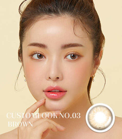 Customlook NO.03  Brown - TORICA by Lensme