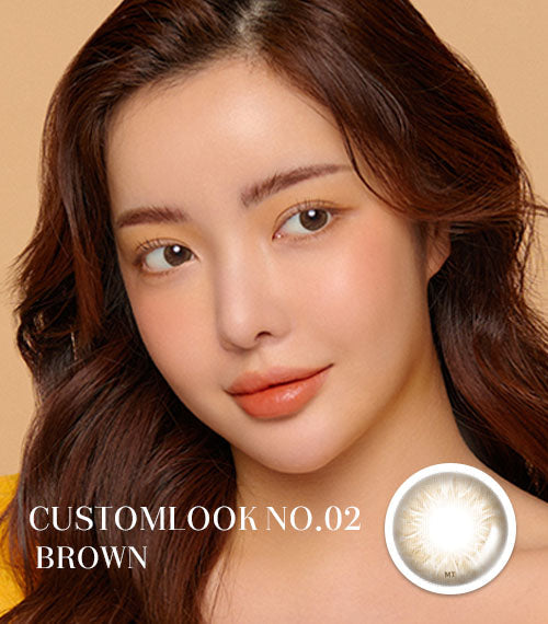 Customlook NO.02  Brown - TORICA by Lensme