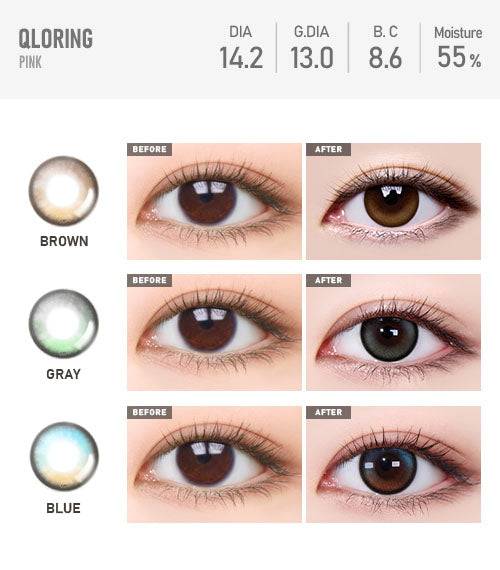 Qloring Pink - TORICA by Lensme