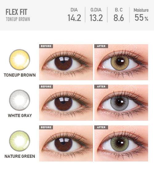 Toneup Brown - TORICA by Lensme