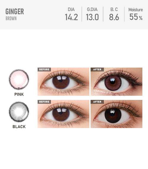 Ginger Brown - TORICA by Lensme