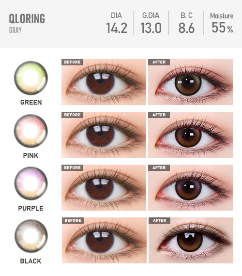 Qloring Gray - TORICA by Lensme