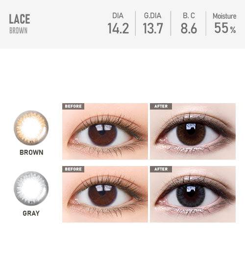 Lace Brown - TORICA by Lensme