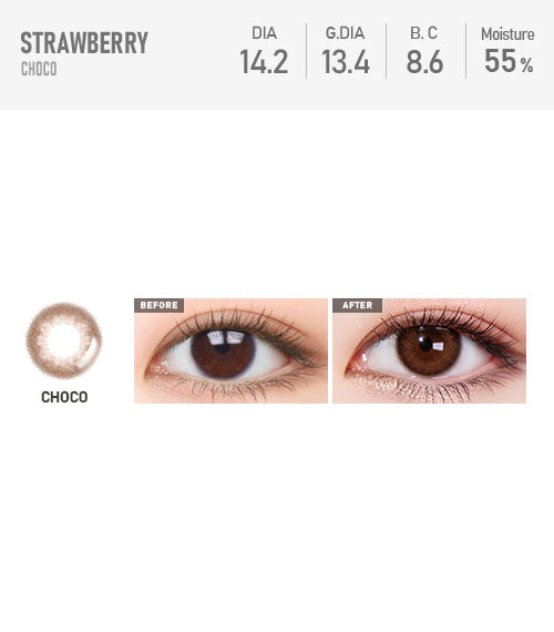 Strawberry Choco - TORICA by Lensme