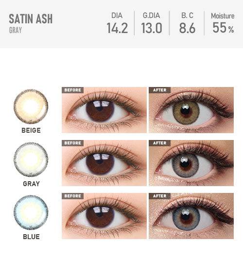 Satin Ash - TORICA by Lensme