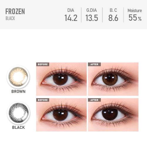 Frozen Black - TORICA by Lensme