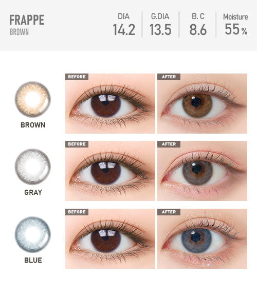 Frappe Brown - TORICA by Lensme