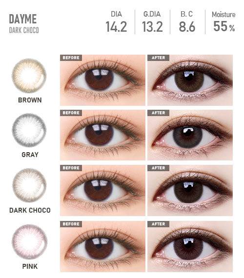 Dayme Dark Choco - TORICA by Lensme