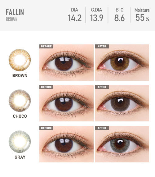 Fallin Brown - TORICA by Lensme