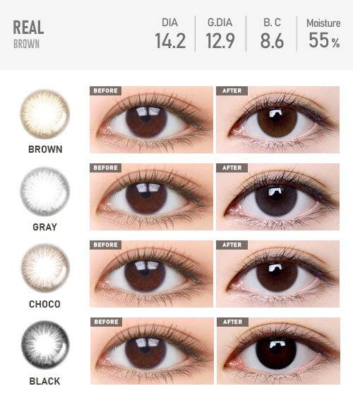 Real Brown - TORICA by Lensme