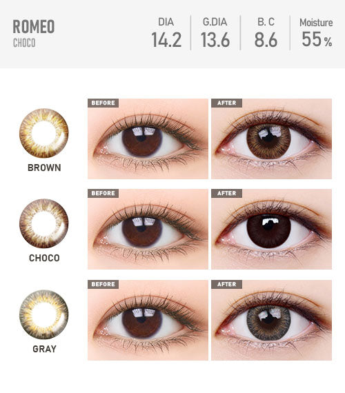 Romeo Choco - TORICA by Lensme