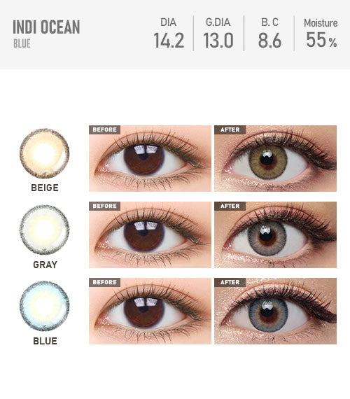 Indi Ocean Blue - TORICA by Lensme