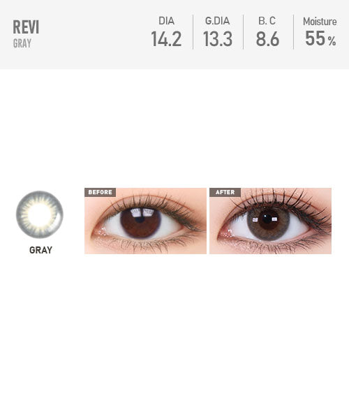 Revi Gray - TORICA by Lensme