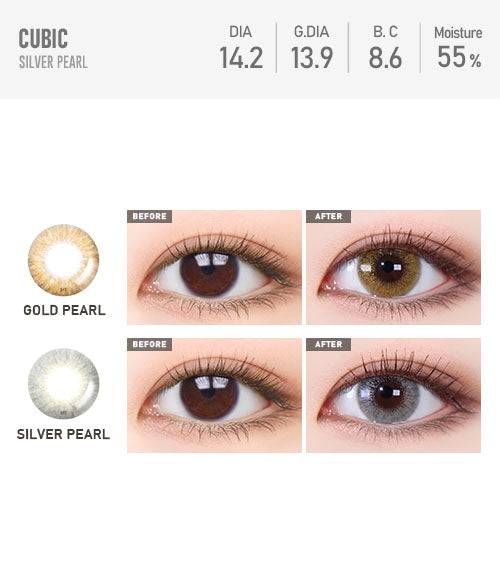 Cubic Silver Pearl - TORICA by Lensme