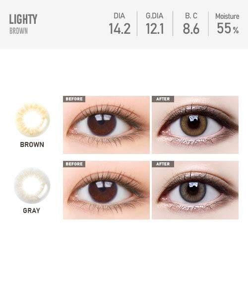 Lighty Brown - TORICA by Lensme