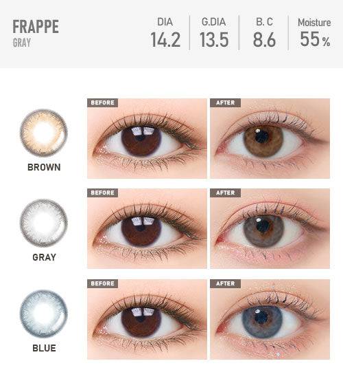 Frappe Gray - TORICA by Lensme