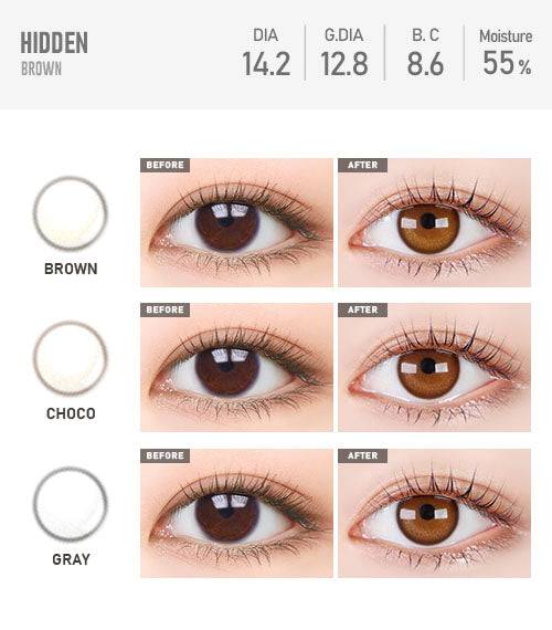 Hidden Brown - TORICA by Lensme