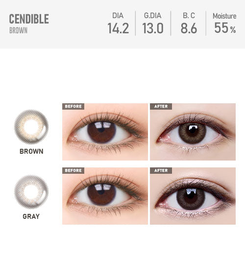 Cendible Brown - TORICA by Lensme