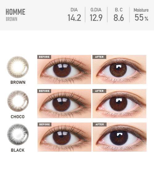 Homme Brown - TORICA by Lensme