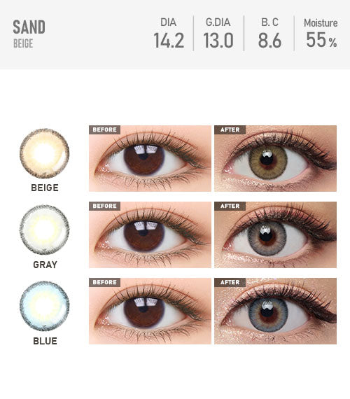 Sand Beige - TORICA by Lensme